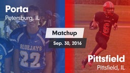 Matchup: Porta  vs. Pittsfield  2016