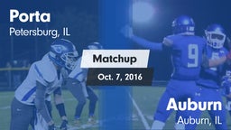 Matchup: Porta  vs. Auburn  2016