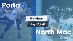 Matchup: Porta  vs. North Mac  2017