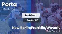 Matchup: Porta  vs. New Berlin/Franklin/Waverly  2017