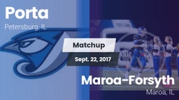 Matchup: Porta  vs. Maroa-Forsyth  2017