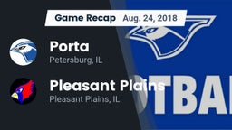 Recap: Porta  vs. Pleasant Plains  2018
