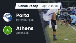 Recap: Porta  vs. Athens  2018