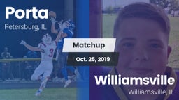 Matchup: Porta  vs. Williamsville  2019
