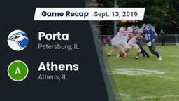 Recap: Porta  vs. Athens  2019