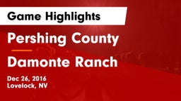 Pershing County  vs Damonte Ranch  Game Highlights - Dec 26, 2016
