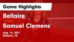Bellaire  vs Samuel Clemens  Game Highlights - Aug. 14, 2021