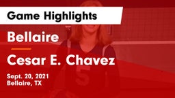 Bellaire  vs Cesar E. Chavez  Game Highlights - Sept. 20, 2021