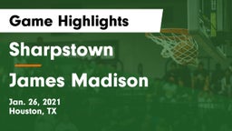 Sharpstown  vs James Madison  Game Highlights - Jan. 26, 2021