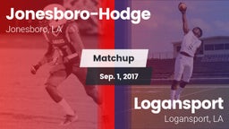 Matchup: Jonesboro-Hodge vs. Logansport  2017