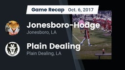 Recap: Jonesboro-Hodge  vs. Plain Dealing  2017