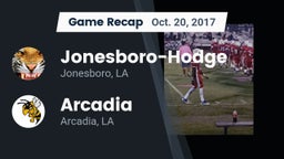 Recap: Jonesboro-Hodge  vs. Arcadia  2017