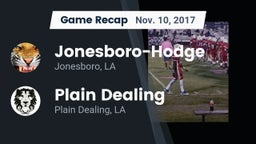 Recap: Jonesboro-Hodge  vs. Plain Dealing  2017