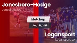 Matchup: Jonesboro-Hodge vs. Logansport  2018
