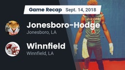 Recap: Jonesboro-Hodge  vs. Winnfield  2018