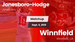 Matchup: Jonesboro-Hodge vs. Winnfield  2019