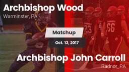Matchup: Archbishop Wood High vs. Archbishop John Carroll  2017