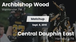 Matchup: Archbishop Wood High vs. Central Dauphin East  2019