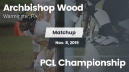 Matchup: Archbishop Wood High vs. PCL Championship 2019