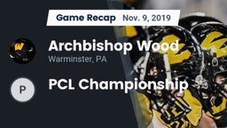 Recap: Archbishop Wood  vs. PCL Championship 2019