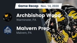 Recap: Archbishop Wood  vs. Malvern Prep  2020