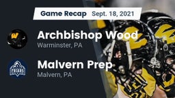 Recap: Archbishop Wood  vs. Malvern Prep  2021