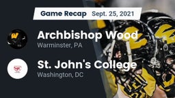 Recap: Archbishop Wood  vs. St. John's College  2021
