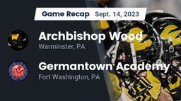 Recap: Archbishop Wood  vs. Germantown Academy 2023