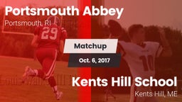 Matchup: Portsmouth Abbey vs. Kents Hill School 2017