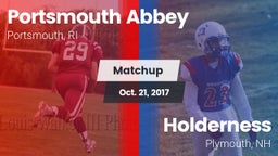 Matchup: Portsmouth Abbey vs. Holderness  2017