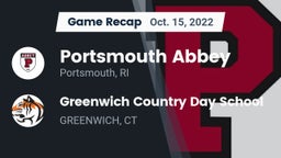 Recap: Portsmouth Abbey  vs. Greenwich Country Day School 2022