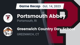 Recap: Portsmouth Abbey  vs. Greenwich Country Day School 2023