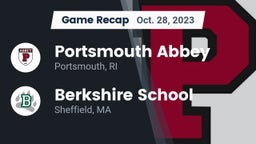 Recap: Portsmouth Abbey  vs. Berkshire  School 2023