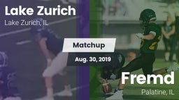 Matchup: Lake Zurich High vs. Fremd  2019