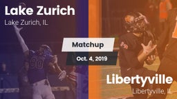 Matchup: Lake Zurich High vs. Libertyville  2019