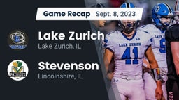 Recap: Lake Zurich  vs. Stevenson  2023