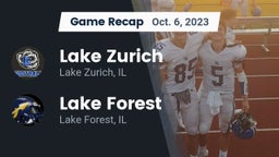 Recap: Lake Zurich  vs. Lake Forest  2023