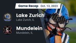 Recap: Lake Zurich  vs. Mundelein  2023