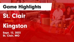 St. Clair  vs Kingston   Game Highlights - Sept. 12, 2023