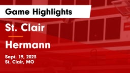 St. Clair  vs Hermann  Game Highlights - Sept. 19, 2023