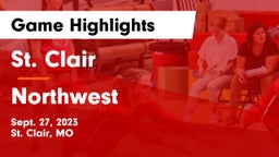 St. Clair  vs Northwest  Game Highlights - Sept. 27, 2023