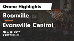 Boonville  vs Evansville Central  Game Highlights - Nov. 20, 2019