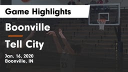 Boonville  vs Tell City  Game Highlights - Jan. 16, 2020