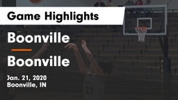Boonville  vs Boonville  Game Highlights - Jan. 21, 2020