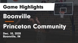 Boonville  vs Princeton Community  Game Highlights - Dec. 10, 2020