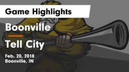 Boonville  vs Tell City  Game Highlights - Feb. 20, 2018