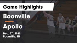 Boonville  vs Apollo  Game Highlights - Dec. 27, 2019