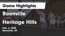 Boonville  vs Heritage Hills  Game Highlights - Feb. 6, 2020