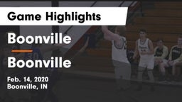 Boonville  vs Boonville  Game Highlights - Feb. 14, 2020