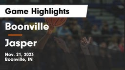Boonville  vs Jasper  Game Highlights - Nov. 21, 2023